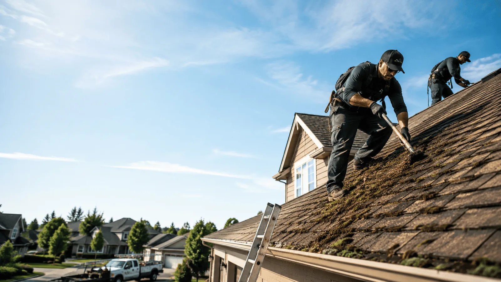 Roof Moss Removal in Casnovia, MI near me